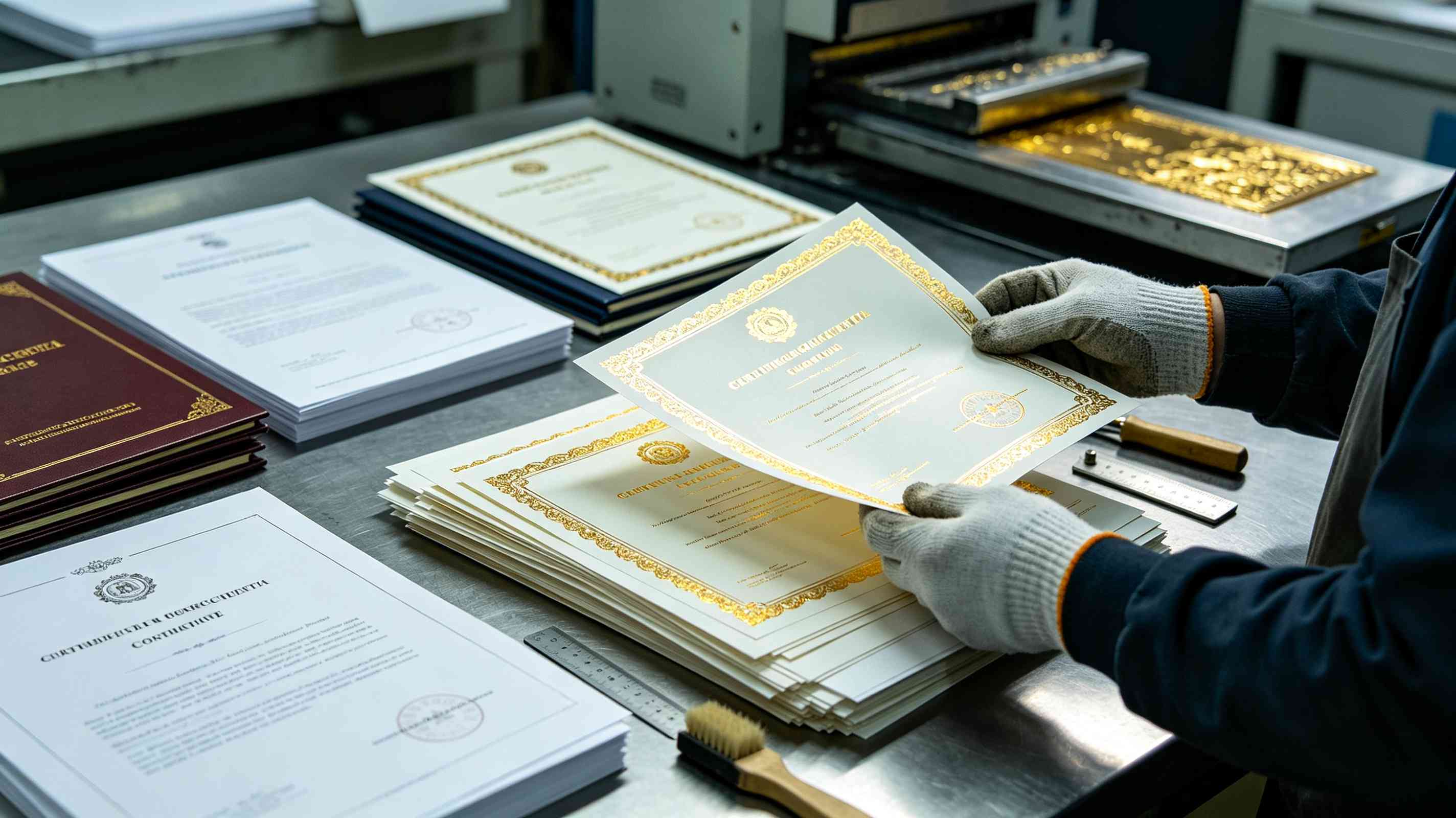 专业证件批量生产全流程品控制度：残次品率压到0.3%的秘密
